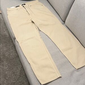 Men's Cream Jeans